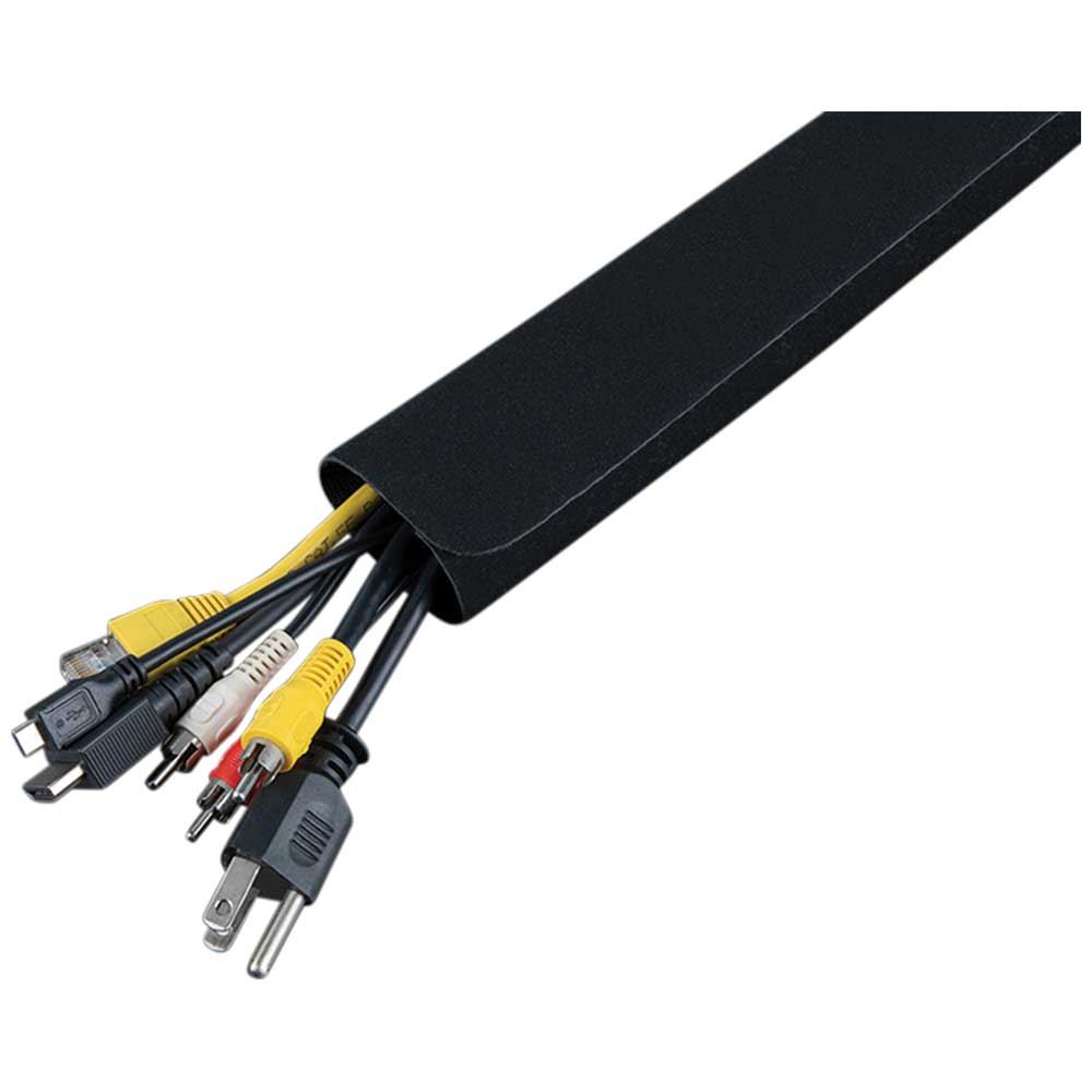Cable and Wire Management Sleeves, 3.2 cm Diameter, 91 cm Long