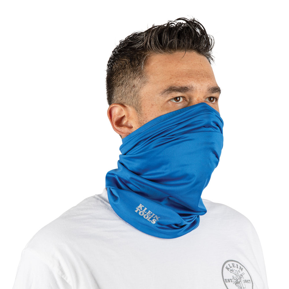 Neck and Face Cooling Band, Blue