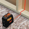 Laser Level, Self-Levelling Red Cross-Line Level and Red Plumb Spot - Alternate Image