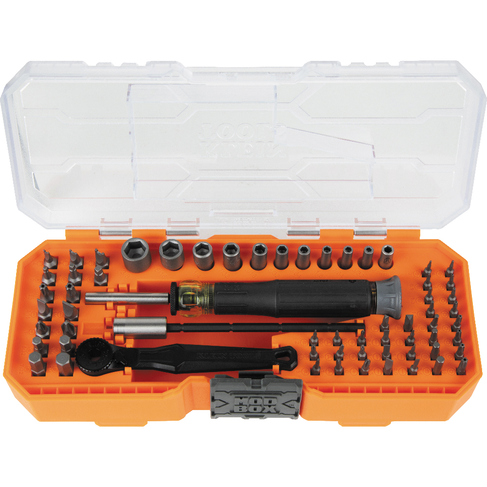 32787 Precision Ratchet and Driver System, 64-Piece - Image