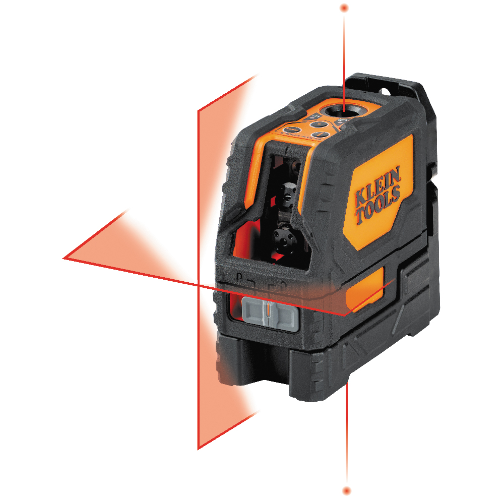 93LCLS Laser Level, Self-Levelling Red Cross-Line Level and Red Plumb Spot - Image