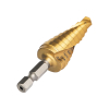 25963 9-Step Drill Bit, Double-Fluted, 6.4 to 19.1 mm Image 12