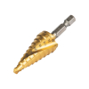 25963 9-Step Drill Bit, Double-Fluted, 6.4 to 19.1 mm Image 14