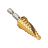 25963 9-Step Drill Bit, Double-Fluted, 6.4 to 19.1 mm Image 15