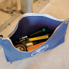 5539BLU Zippered Bag, Canvas Consumables Tool Pouch, Blue Image 3