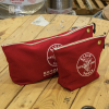 5539RED Zippered Bag, Canvas Tool Pouch, 25.4 cm, Red Image 3