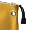 5539YEL Zippered Bag, Canvas Tool Pouch, 25.4 cm, Yellow Image 1