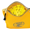 5539YEL Zippered Bag, Canvas Tool Pouch, 25.4 cm, Yellow Image 2