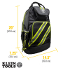 55597 Tradesman Pro™ Tool Bag Backpack, 39 Pockets, High Visibility, 50.8 cm Image 5
