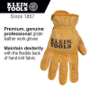 60607 Leather All Purpose Gloves, Medium Image 1