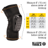 60850 Tough-Flex Knee Pad Sleeve XL/XXL Image 5