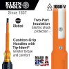 6124INS Insulated 3.2 mm Slotted Screwdriver - 102 mm Image 1