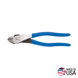 D200048 Diagonal Cutting Pliers, Angled Head, 8-Inch Image 