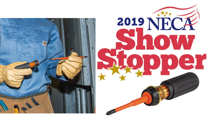 NECA Showstopper - Klein Tools Flip-Blade Insulated Screwdriver (32293)